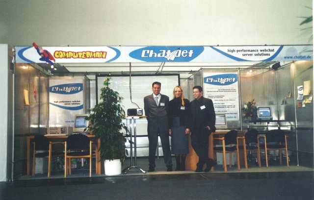 Erster Messestand - Systems 2000 in München